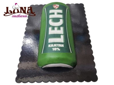 EX 231 Tort puszka piwa Lech 3d